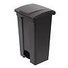 Jantex 87 L Black Polypropylene Pedal Bin, Lift Lid Jantex 87 L Black Polypropylene Pedal Bin, Lift Lid