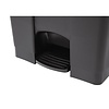 Jantex 87 L Black Polypropylene Pedal Bin, Lift Lid Jantex 87 L Black Polypropylene Pedal Bin, Lift Lid