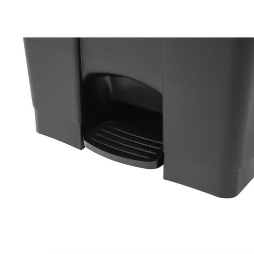 Jantex 87 L Black Polypropylene Pedal Bin, Lift Lid Jantex 87 L Black Polypropylene Pedal Bin, Lift Lid