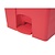 Jantex 65 L Red Polypropylene Pedal Bin, Lift Lid