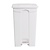Jantex 87 L White Polypropylene Pedal Bin, Lift Lid