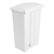 Jantex 87 L White Polypropylene Pedal Bin, Lift Lid