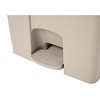 Jantex 65 L Beige Round Polypropylene Pedal Bin, Lift Lid Jantex 65 L Beige Round Polypropylene Pedal Bin, Lift Lid