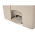 Jantex 65 L Beige Round Polypropylene Pedal Bin, Lift Lid