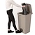 Jantex 87 L Beige Round Polypropylene Pedal Bin, Lift Lid