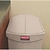 Rubbermaid 50 L Beige Polyethylene Resin Pedal Bin, Lift Lid