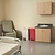 Rubbermaid 50 L Red Polyethylene Resin Pedal Bin, Lift Lid