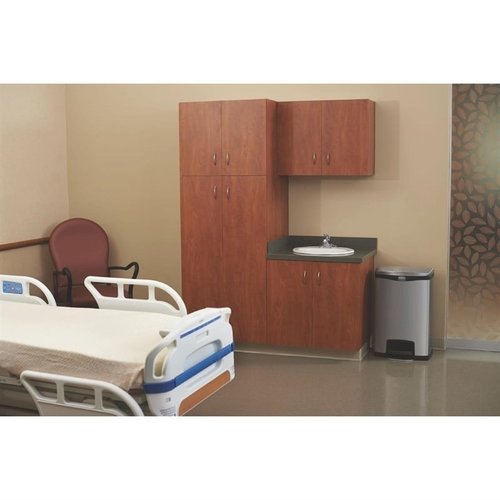 Rubbermaid 50 L Stainless Steel Pedal Bin, Lift Lid Rubbermaid 50 L Stainless Steel Pedal Bin, Lift Lid