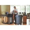 Rubbermaid 50 L Stainless Steel Pedal Bin, Lift Lid