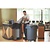 Rubbermaid 50 L Stainless Steel Pedal Bin, Lift Lid