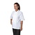 Whites Chefs Clothing Whites Boston Unisex Short Sleeve Chefs Jacket White  L