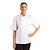 Whites Chefs Clothing Whites Boston Unisex Short Sleeve Chefs Jacket White  2XL