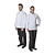 Whites Chefs Clothing Whites Vegas Unisex Chef Jacket Long Sleeve White - S