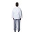 Whites Chefs Clothing Whites Vegas Unisex Chef Jacket Long Sleeve White - L
