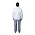 Whites Chefs Clothing Whites Vegas Unisex Chef Jacket Long Sleeve White - XL
