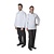 Whites Chefs Clothing Whites Vegas Unisex Chef Jacket Long Sleeve White - XL