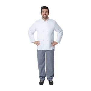 Whites Chefs Clothing Whites Vegas Unisex Chef Jacket Long Sleeve White - XXL Whites Chefs Clothing Whites Vegas Unisex Chef Jacket Long Sleeve White - XXL