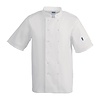 Whites Chefs Clothing Whites Vegas Unisex Chef Jacket Short Sleeve White - XXL