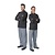 Whites Chefs Clothing Koszula kucharska czarna | rozmiar XXL