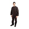 Whites Chefs Clothing Koszula kucharska czarna | rozmiar XXL