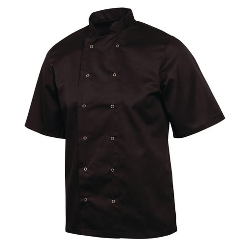 Whites Chefs Clothing Koszula kucharska czarna | rozmiar L
