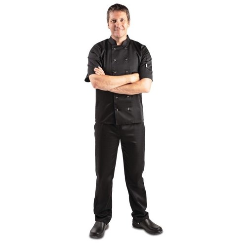Whites Chefs Clothing Koszula kucharska czarna | rozmiar XL Whites Chefs Clothing Koszula kucharska czarna | rozmiar XL