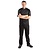 Whites Chefs Clothing Koszula kucharska czarna | rozmiar XXL