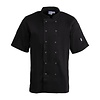 Whites Chefs Clothing Koszula kucharska czarna | rozmiar XXL