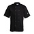 Whites Chefs Clothing Koszula kucharska czarna | rozmiar XXL