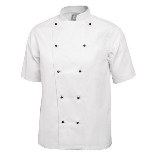 Whites Chefs Clothing Whites Chicago Unisex Chefs Jacket Short Sleeve M Whites Chefs Clothing Whites Chicago Unisex Chefs Jacket Short Sleeve M