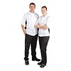 Whites Chefs Clothing Whites Nevada Black and White Unisex Chefs Jacket Size 2XL