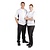 Whites Chefs Clothing Kurtka czarno-biała | rozmiar XXL