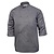 Chef Works Unisex Chefs Jacket Grey M