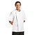Chef Works Urban Chef Works Springfield Zipper Mens Chefs Jacket White XL