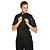 Chef Works Urban Chef Works Springfield Zipper Mens Chefs Jacket Black M