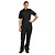 Chef Works Urban Bluza kucharska czarna | rozmiar L