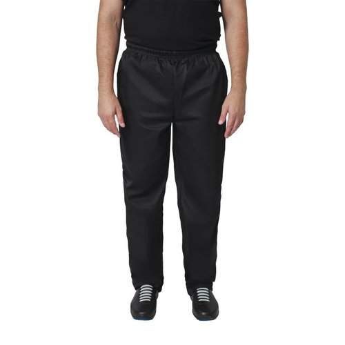 Whites Chefs Clothing Whites Vegas Chef Trousers Polycotton Black - XL Whites Chefs Clothing Whites Vegas Chef Trousers Polycotton Black - XL