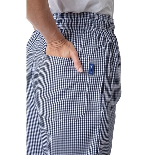 Whites Chefs Clothing Whites Unisex Vegas Chefs Trousers Small Blue and White Check S Whites Chefs Clothing Whites Unisex Vegas Chefs Trousers Small Blue and White Check S