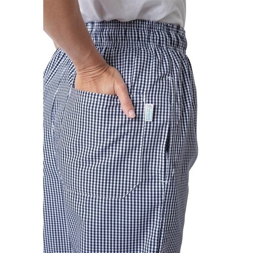 Whites Chefs Clothing Whites Unisex Vegas Chefs Trousers Small Blue and White Check XL Whites Chefs Clothing Whites Unisex Vegas Chefs Trousers Small Blue and White Check XL