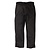 Chef Works Unisex Professional Series Chefs Trousers Black Herringbone L