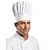 Whites Chefs Clothing Polycotton Chefs Hat, Size L, White