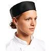 Whites Chefs Clothing Wyprzedaż - Czapka, rozmiar L z polibawełny, czarna