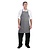 Chef Works Bib Apron Orange