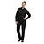 Chef Works Unisex Long Sleeve Dress Shirt Black L