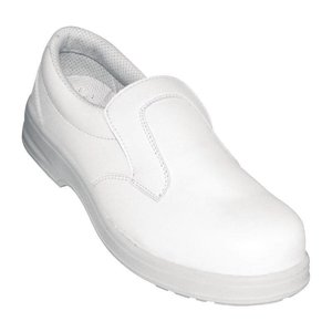 Lites Safety Footwear Lites Unisex Safety Slip On White Size 42 Lites Safety Footwear Lites Unisex Safety Slip On White Size 42