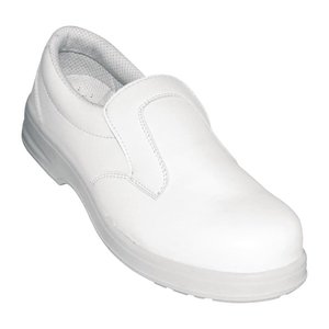Lites Safety Footwear Lites Unisex Safety Slip On White Size 46 Lites Safety Footwear Lites Unisex Safety Slip On White Size 46