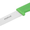 Hygiplas Knife for Peeling Vegetables 75 mm, Colour Coded Green