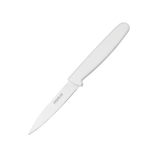 Hygiplas Paring Knife 75 mm, Colour Coded White Hygiplas Paring Knife 75 mm, Colour Coded White