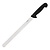 Hygiplas Nóż do wędlin 305 mm, Black Nylon z ząbkowanym ostrzem
