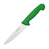 Hygiplas Chefs Knife 160 mm, Colour Coded Green